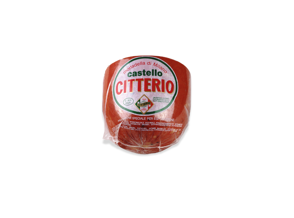 CITTERIO MORTADELLA MET. C/PISTA. 3,5KG