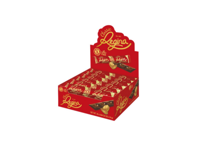 CHOC LEITE C AMENDOAS 24 GRS REGINA CX30