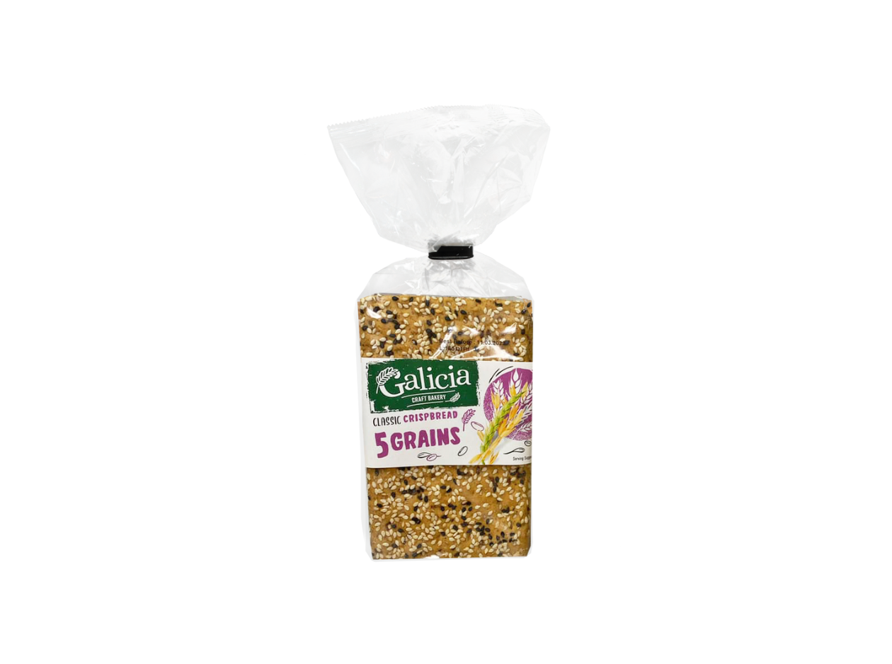 PAO CROCANTE 5 GRAOS GALICIA 180G CX8