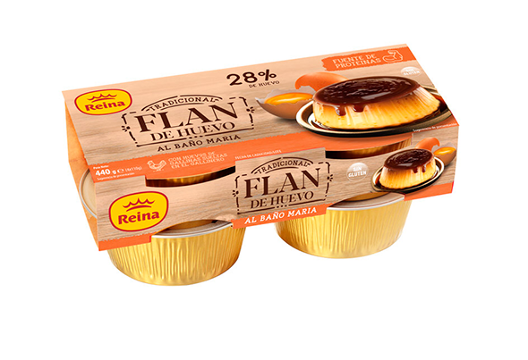 PUDIM FLAN OVO REINA 4X110G