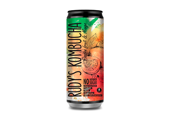 RUDY'S KOMBUCHA MANGA/MARACUJ 330ML CX24