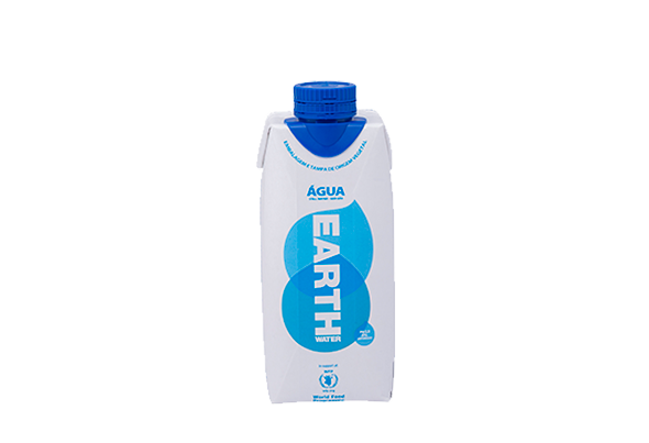 EARTH WATER TETRAPACK 33CL