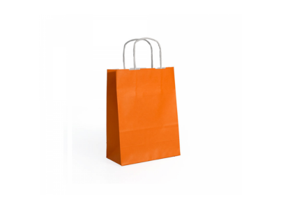 SACO PAPEL LARANJA C ASA 27X12x37 (350UN
