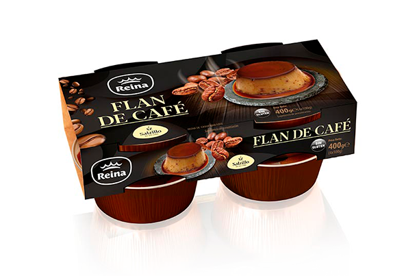 PUDIM FLAN CAFE REINA 4X100G