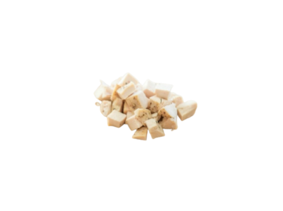 PEITO FRANGO CUBOS (COZIDO ) CONG.