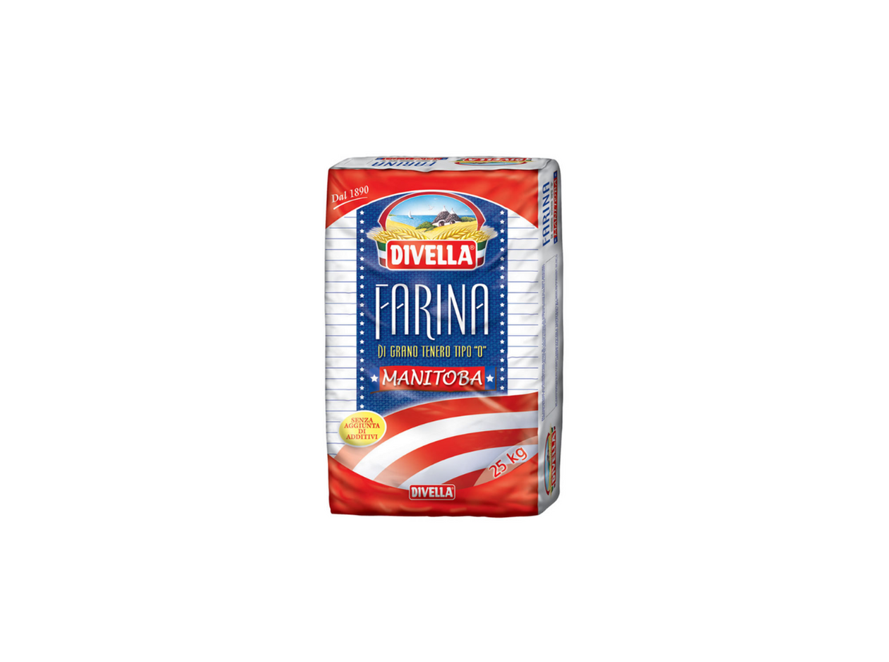 DIVELLA FARINHA MONITOBA 25KG