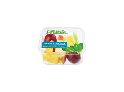 ABACAXI,MACA,UVA 80G (12UN) FRESH FRUBIS