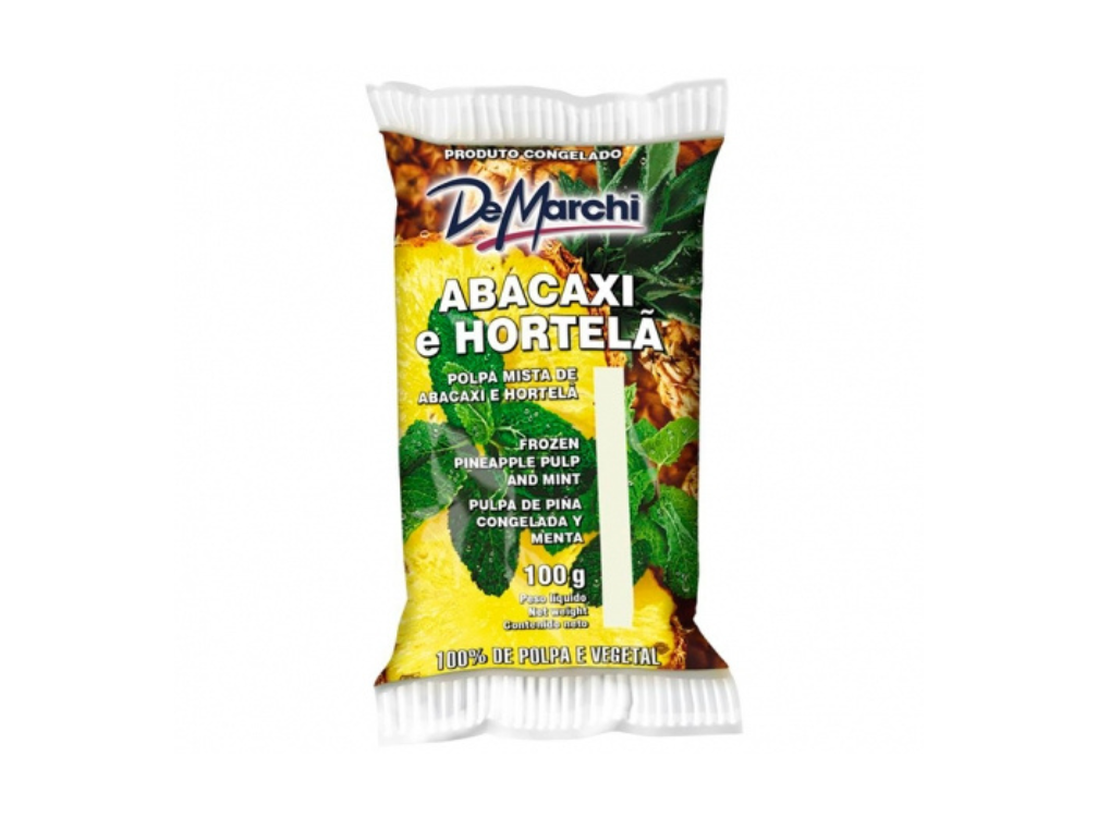 DEMARCHI POLPA DE ABACAXI E HORTELÃ 100G