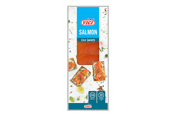 SALMÃO FUMADO SEM PELE CONGELADO VICI