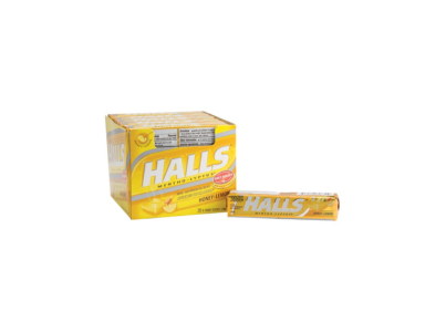 HALLS MENTHOLYPTUS MEL/LIMAO CX 20