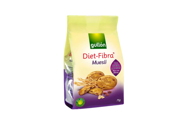 653846 BOLACHA DIET FIBRA MUESL GULLON 75G CX12