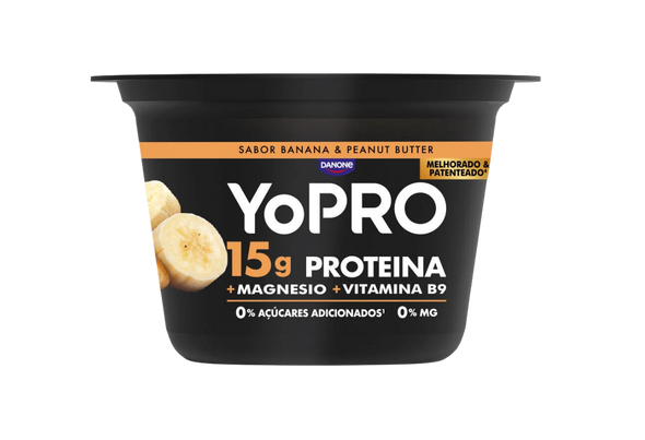 IOGURTE YOPRO MANTEIGA DE AMENDOIM E BANANA DANONE