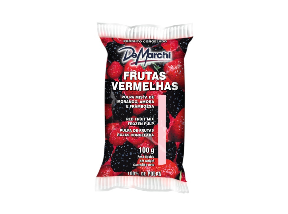 DEMARCHI POLPA DE FRUTOS VERMELHOS 100G