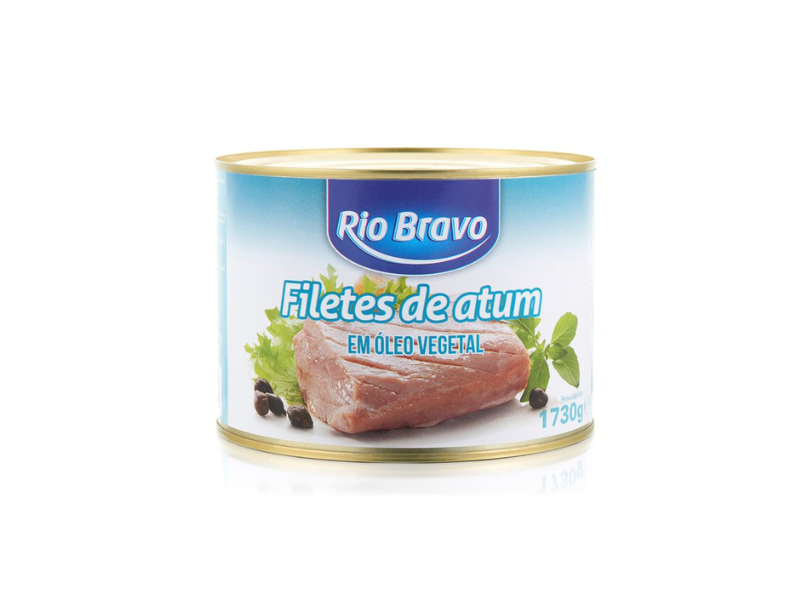 ATUM EM FILETES OLEO RIO BRAVO 1.73KG PL